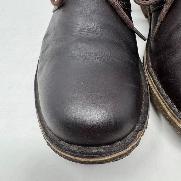 UGG Australia Leighton Chukka‎ Desert Leather Boots Black 3275 Men\'s Size 8.5 main image 15